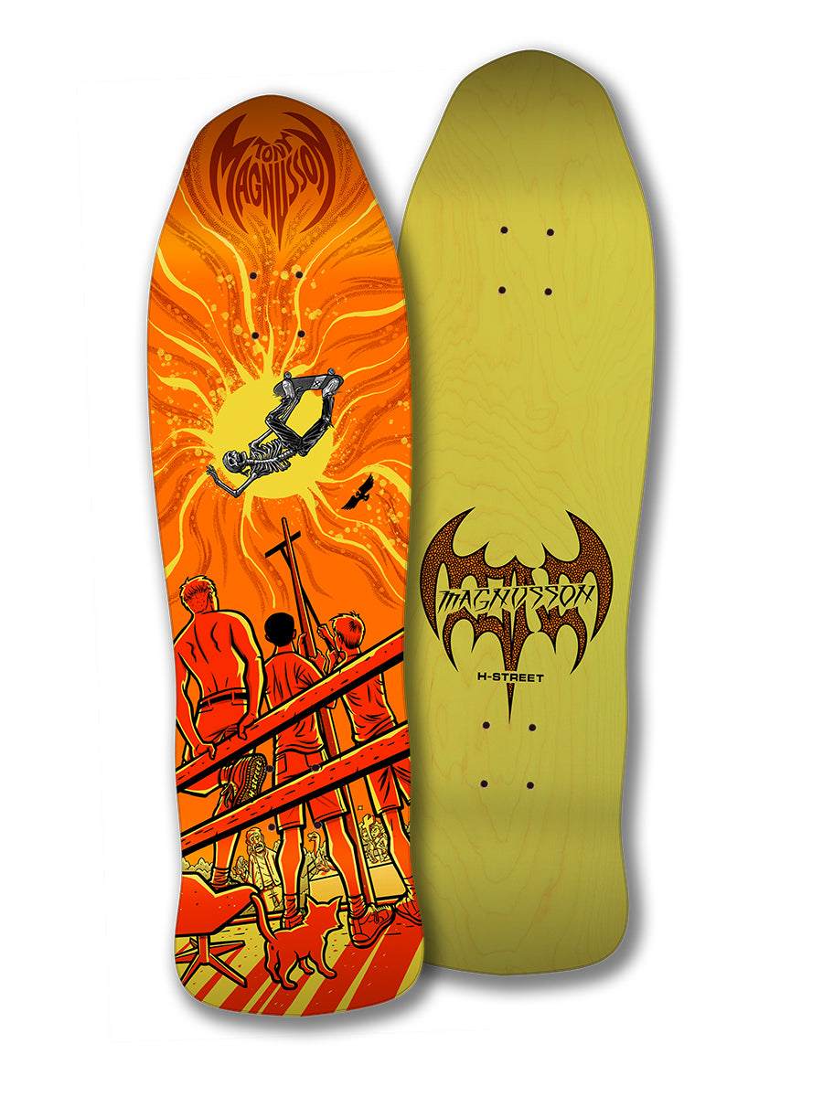 スケートボード H-STREET  skate deck TONY MAG BORN FREE T-MagPhotoSHOFGraphicDeck_Top-