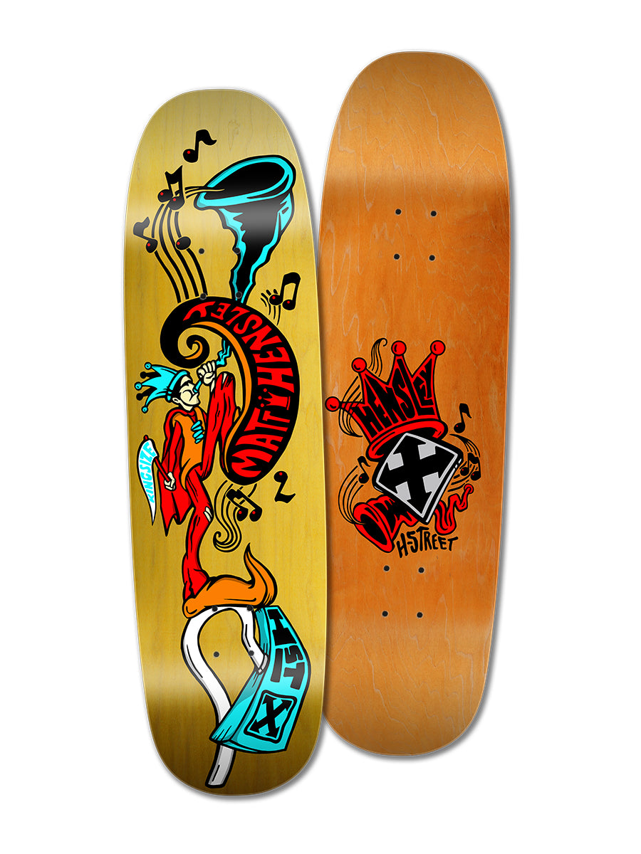 スケートボード H-street HENSLEY X BARON STREETSWINGER H STREET Reissue Decks - Hensley Street Swinger