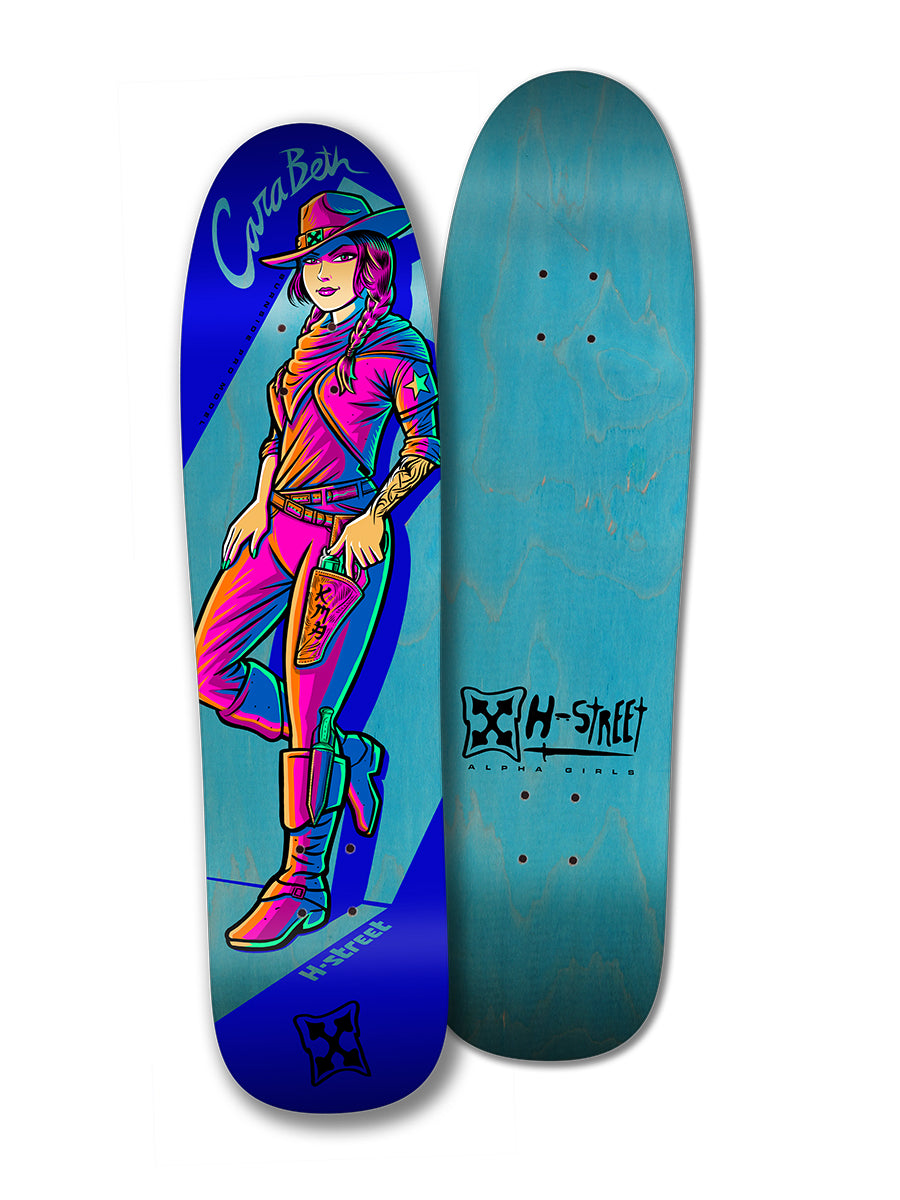 ＼半額SALE／ CarabethCowGirl_Park- スケートボード