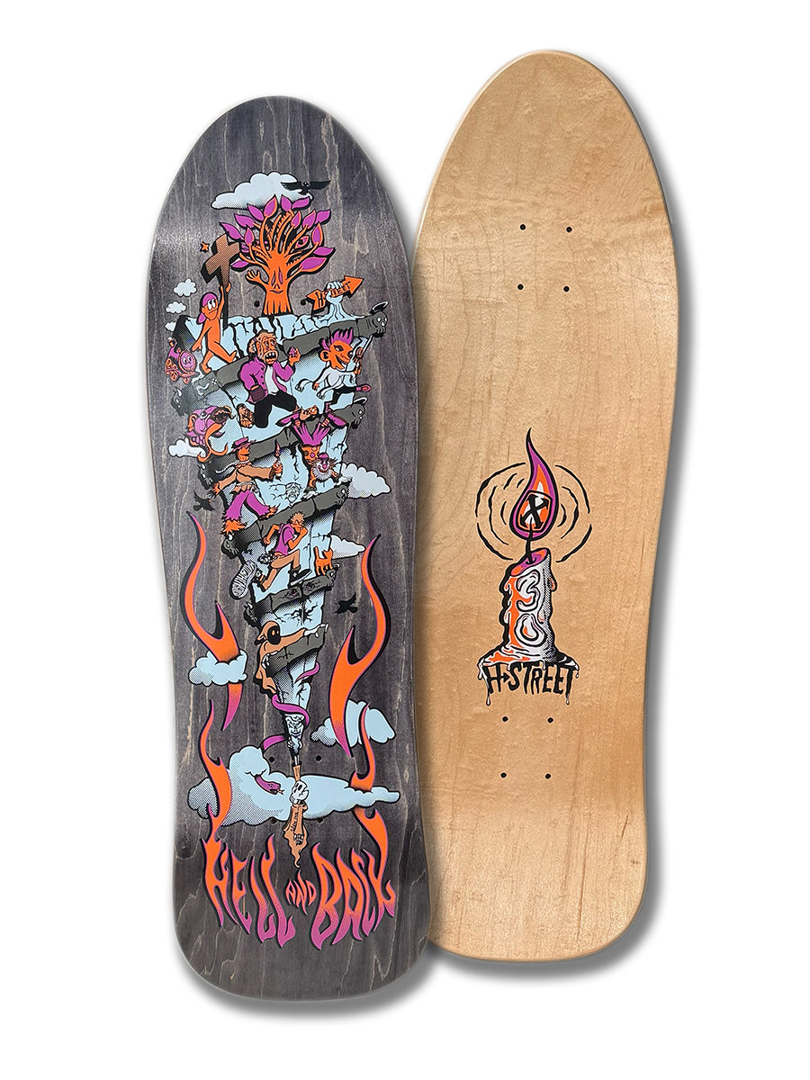 ホットディッシュ Hotdish skates Alan Gerlach TO HELL AND BACK, 30 YEARS – H-Street Skateboards