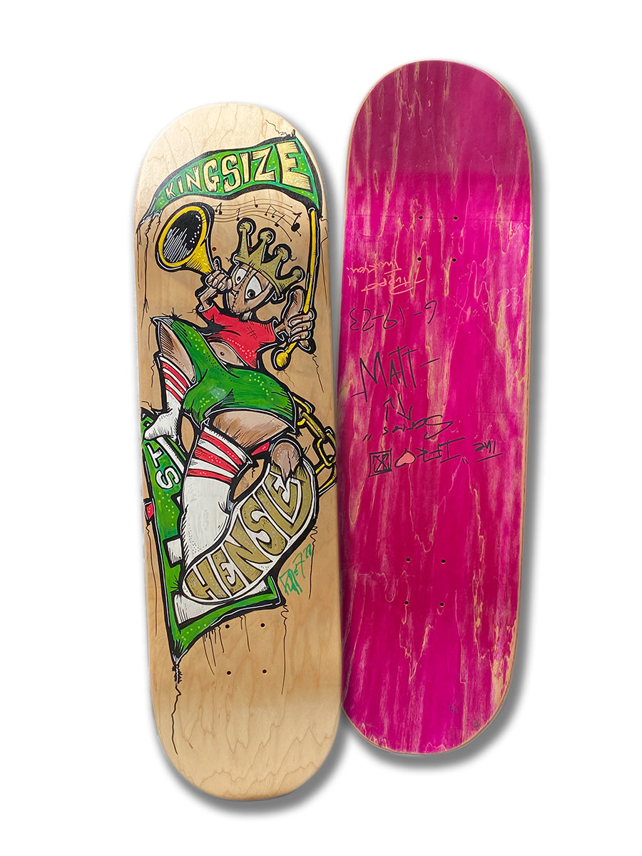 HICKMAN HAND PAINTED HST ART – H-Street Skateboards