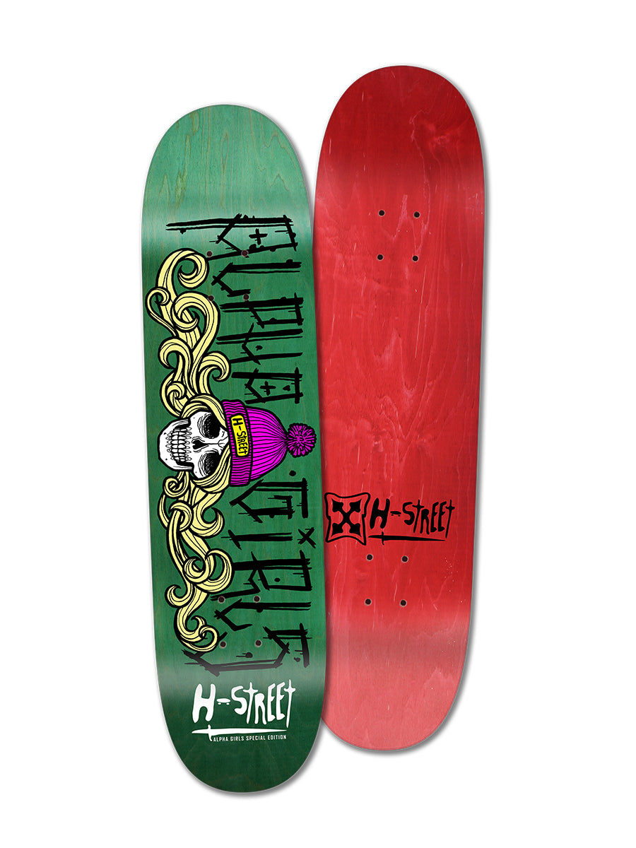 スケートボード H-STREET ALPHA GIRL SPECIAL EDITION ALPHA GIRLS BEANIE BABE – H-Street Skateboards
