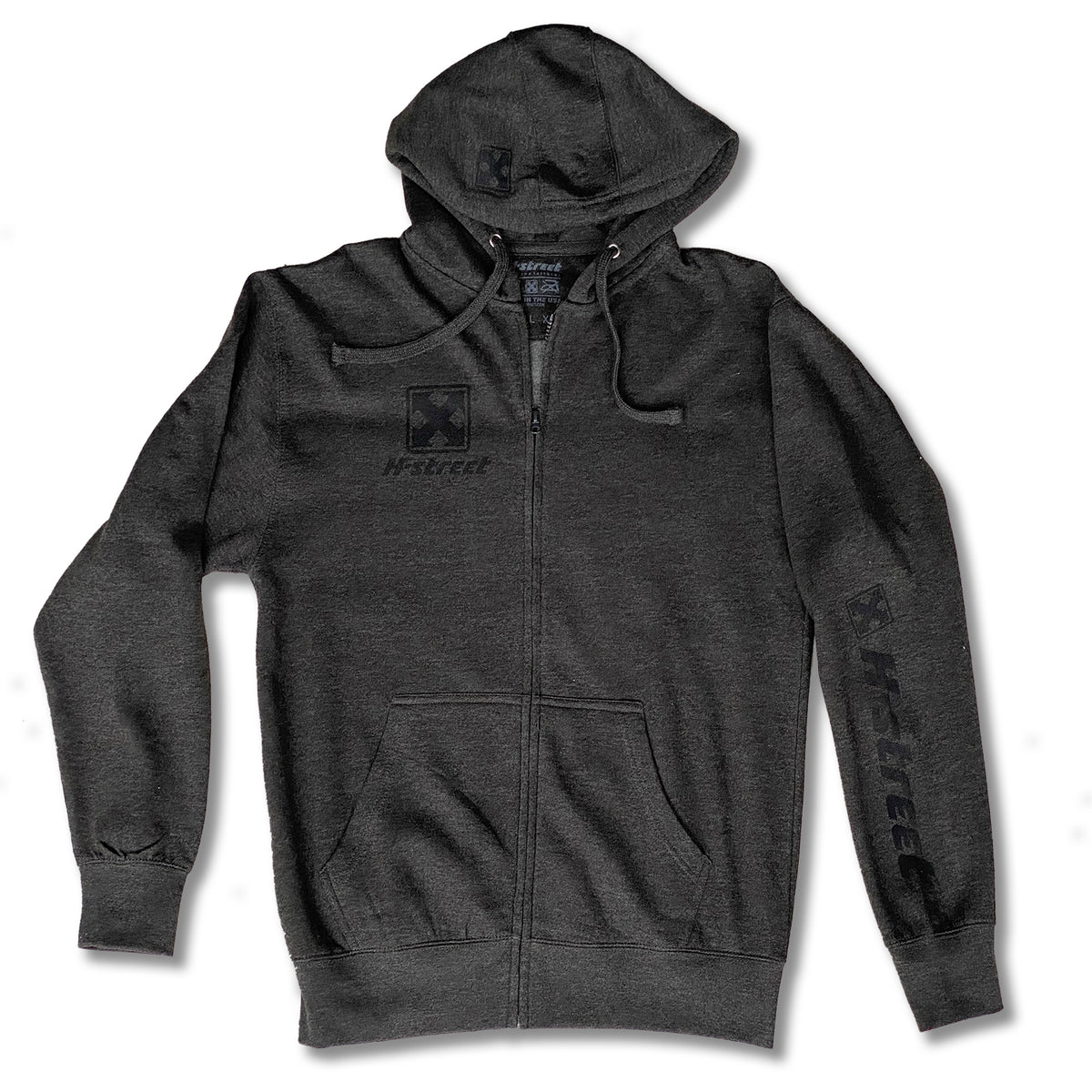 1017 ALYX 9SM | CHARCOAL GREY BOXY PULLOVER HOODIE | SWEATSHIRTS