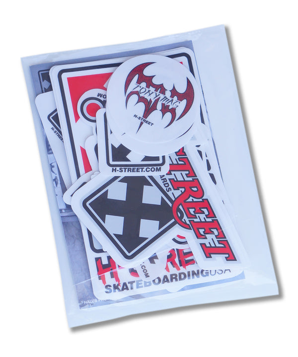 H-STREET 33 STICKER PACK - H-Street Skateboards