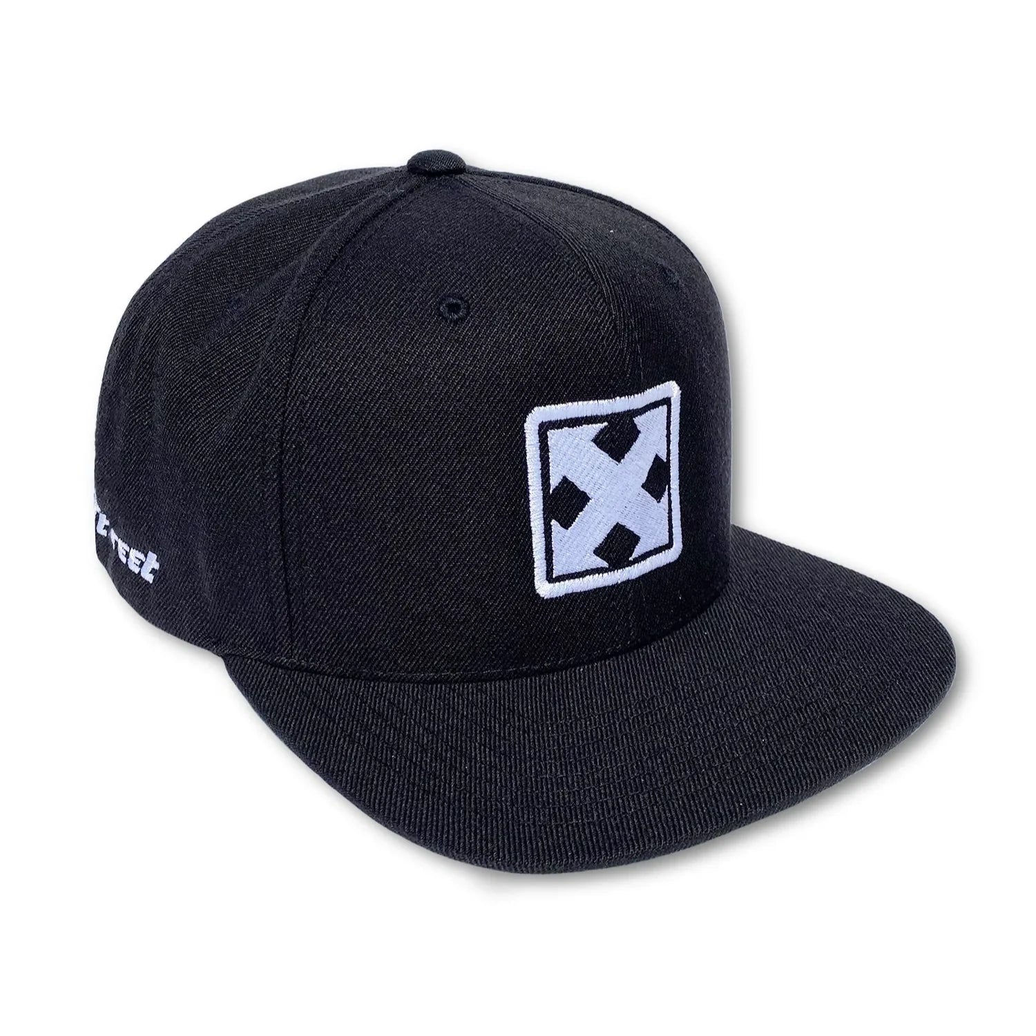 Black hat with a white H-Street logo on a white background.