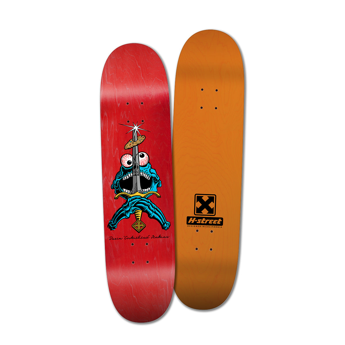 SWORD AND COOKIE SKULL - H-Street Skateboards