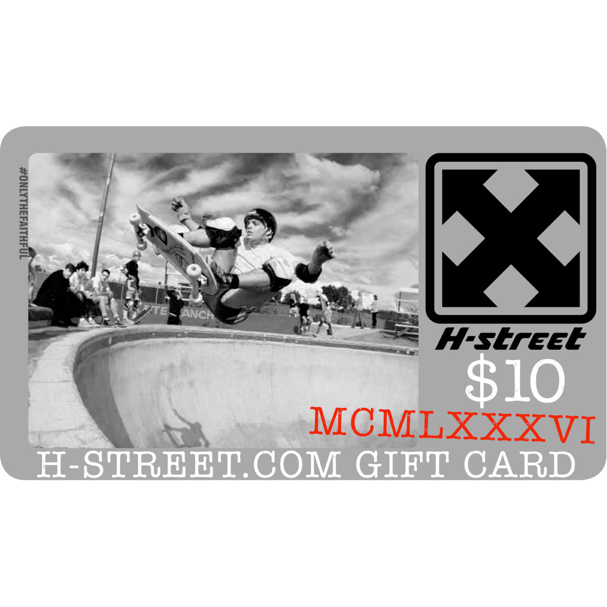 A $10 dollar gift card for H-Street.com