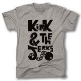 KIRK & THE JERKS </p> LOGO TEE