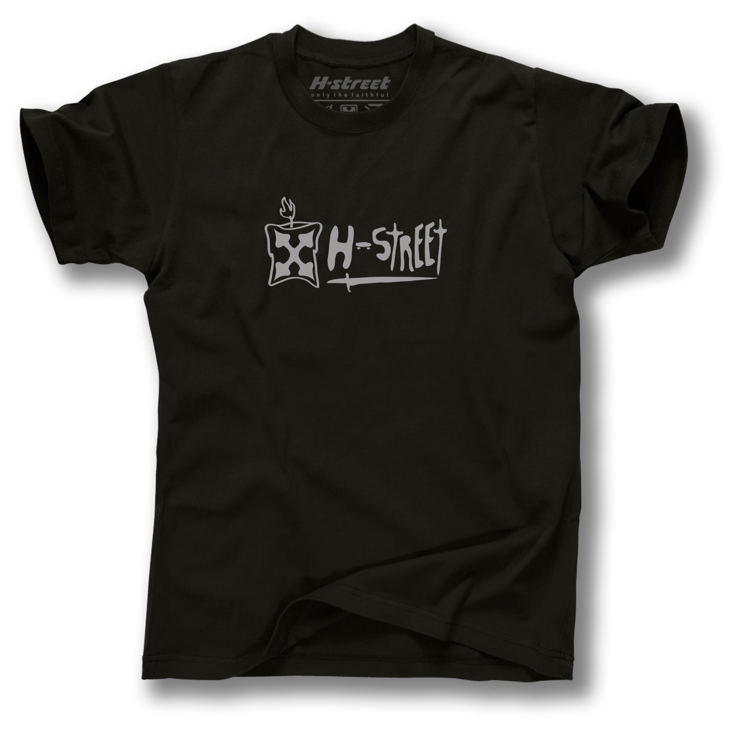 H-STREET SKATEBOARDING アディソン テイラー ADDISON SWORD LOGO T-SHIRTS - H-Street Skateboards