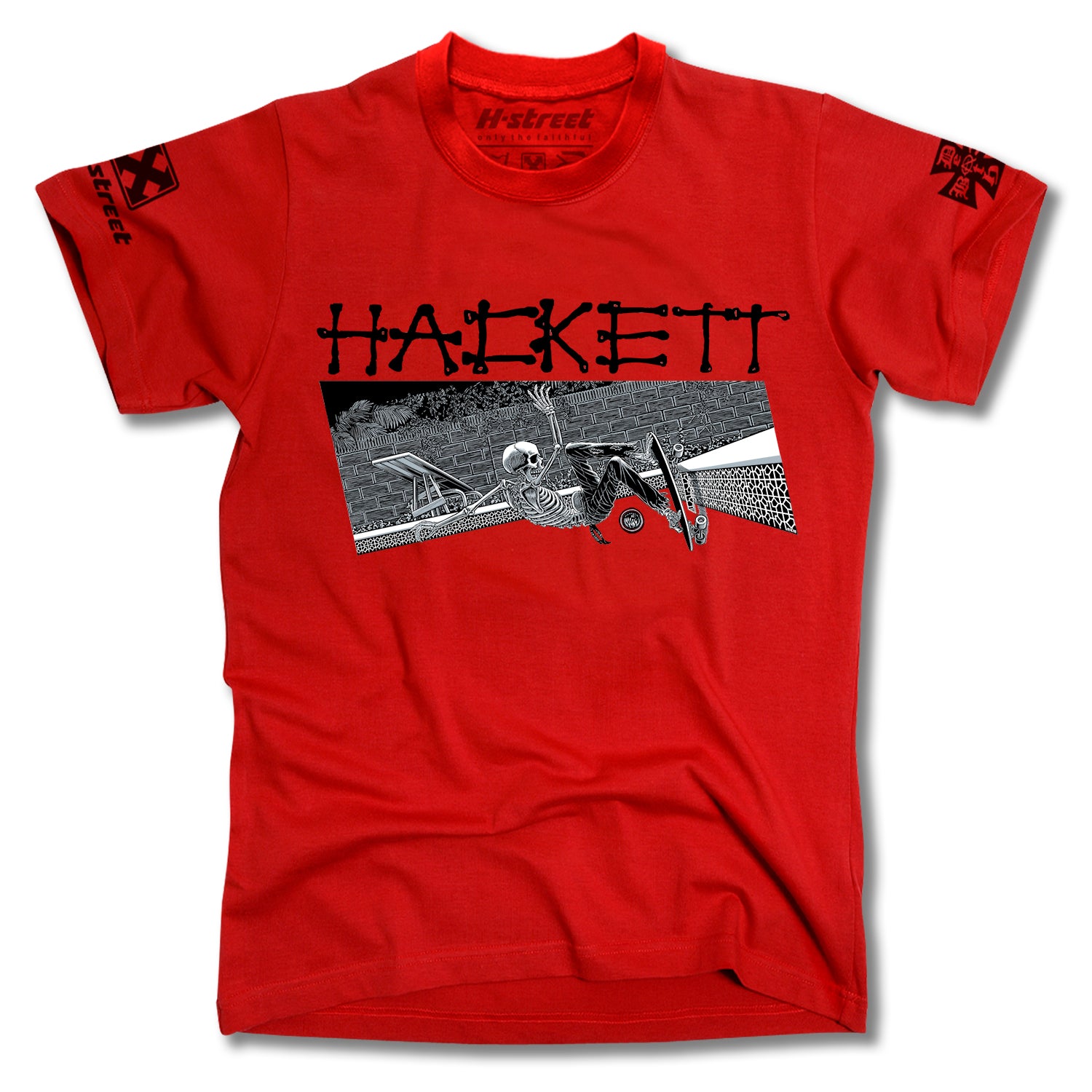 DAVE HACKETT SLASH TEE - H-Street Skateboards