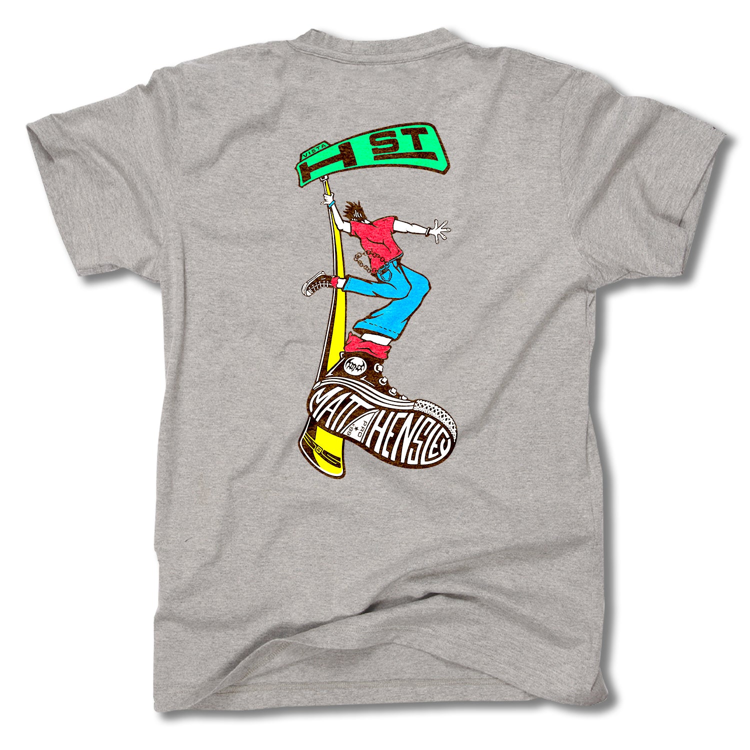 1996年発売　GOOD ENOUGH x MATT HENSLEY Tシャツ MATT HENSLEY STREET SWINGER TEE - H-Street Skateboards