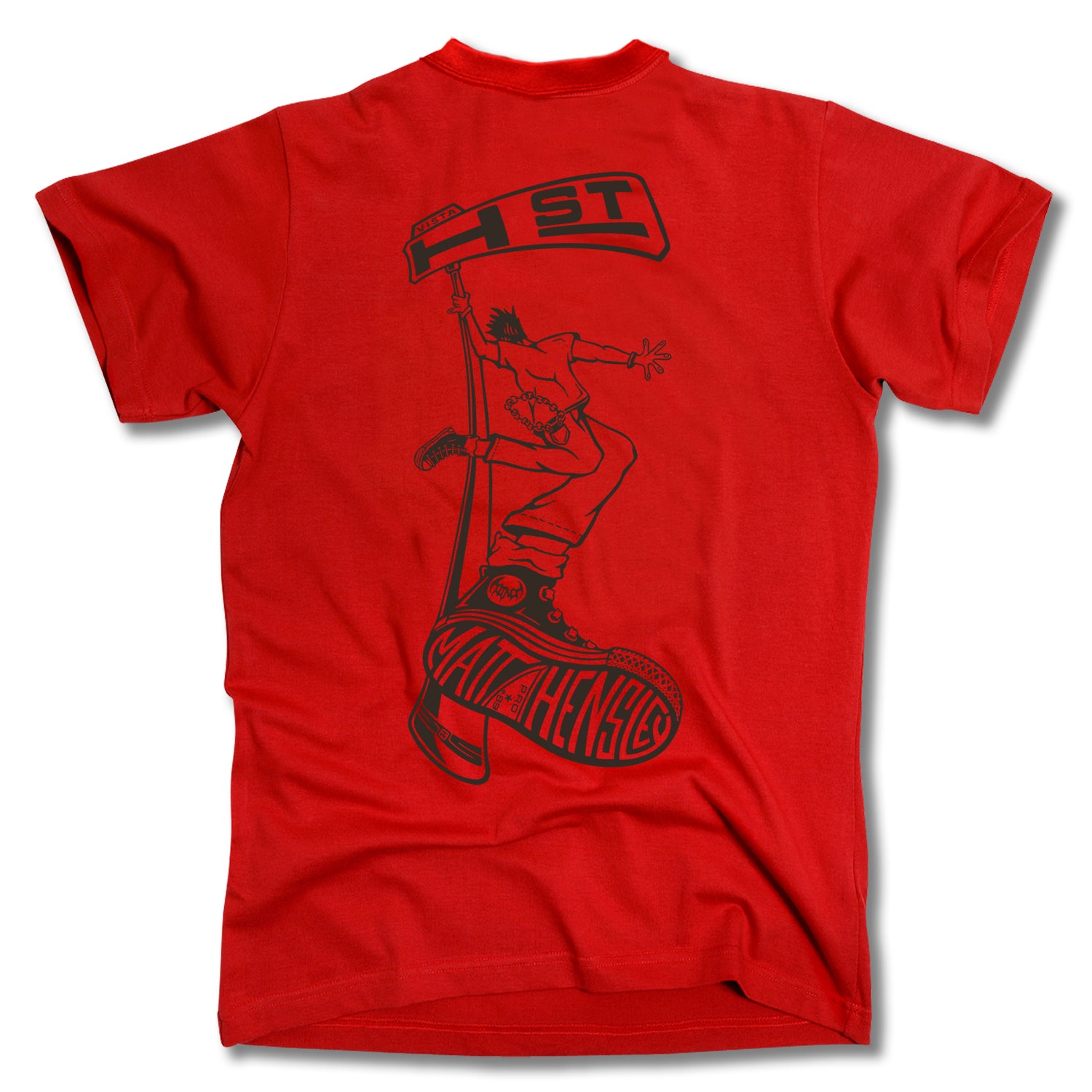 MATT HENSLEY STREET SWINGER TEE - H-Street Skateboards