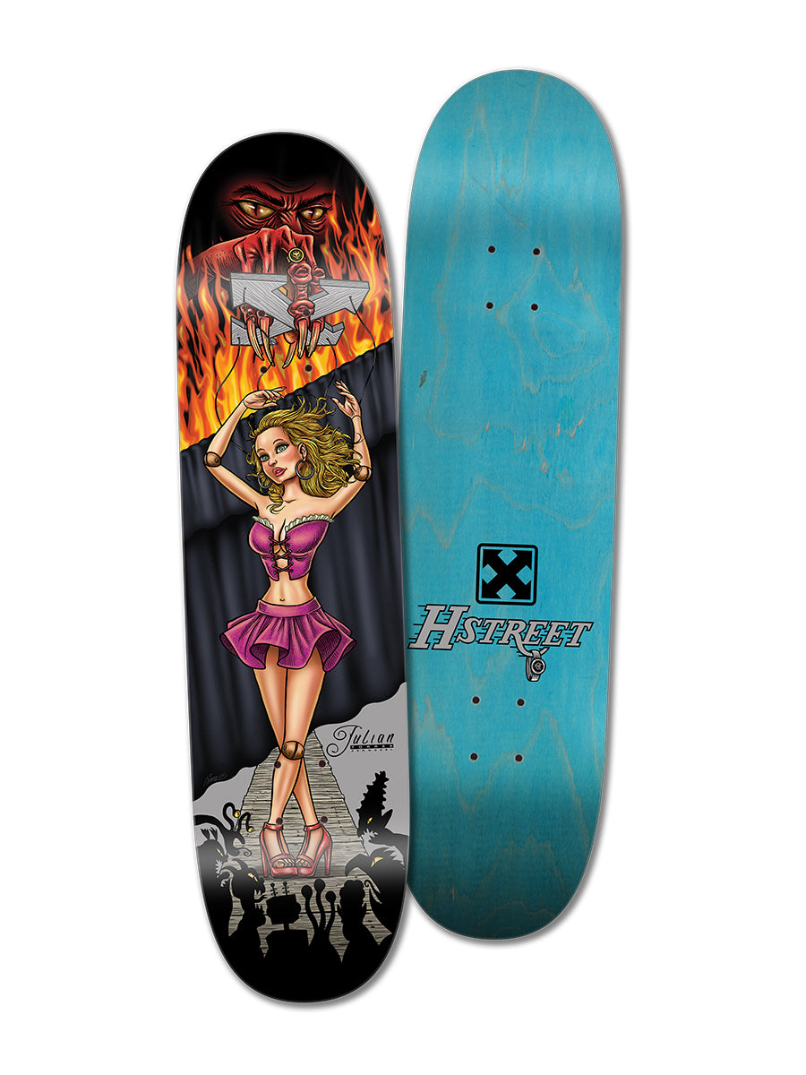 JULIAN TORRES ILLUSION MODEL – H-Street Skateboards