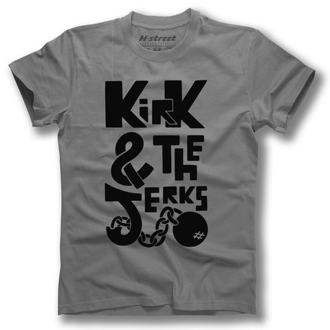 KIRK & THE JERKS </p> LOGO TEE