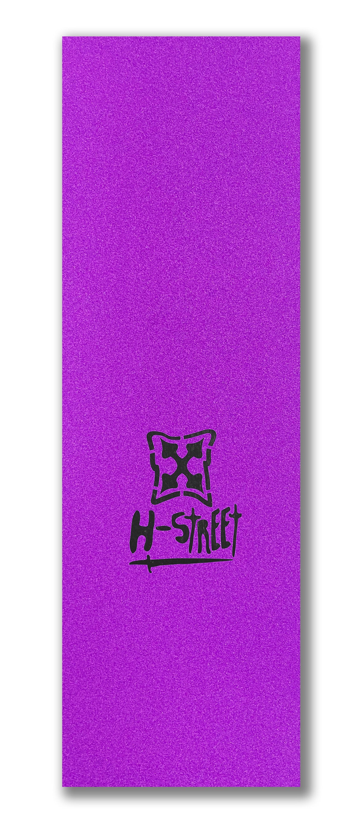 A rectangular sheet of Syndrome ALPHA GIRL LOGO DIECUT GRIPTAPE, featuring a diecut brand logo in the center, is shown on a plain white background.