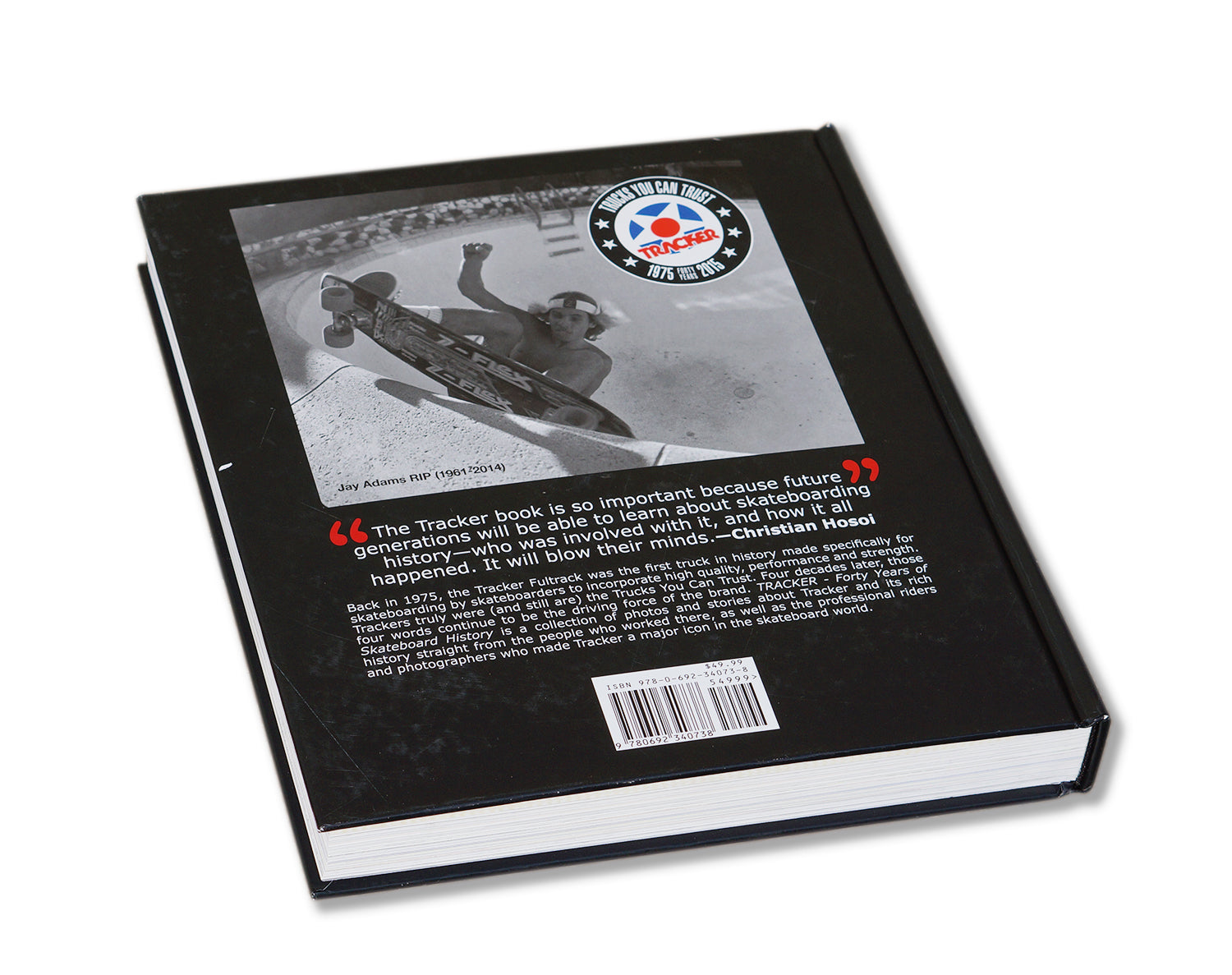 TRACKER TRUCKS 40TH ANNIVERSARY BOOK - H-Street Skateboards